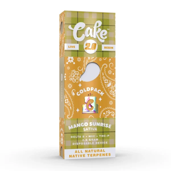 Cake Cold Pack 2g Live Resin Disposable