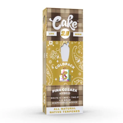 Cake Cold Pack 2g Live Resin Disposable
