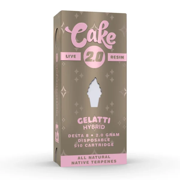 Cake Delta 8 Live Resin 2g Cartridge