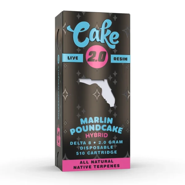 Cake Delta 8 Live Resin 2g Cartridge