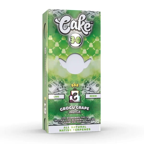 Cake Money Line 3g 510 Cartridge grogu grape