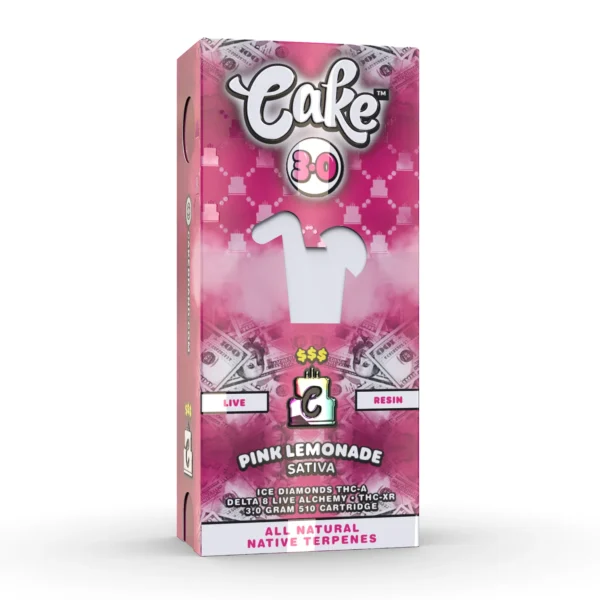 Cake Money Line 3g 510 Cartridge pink lemonade