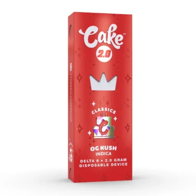 Cake delta 8 2 gram Disposable OG kush